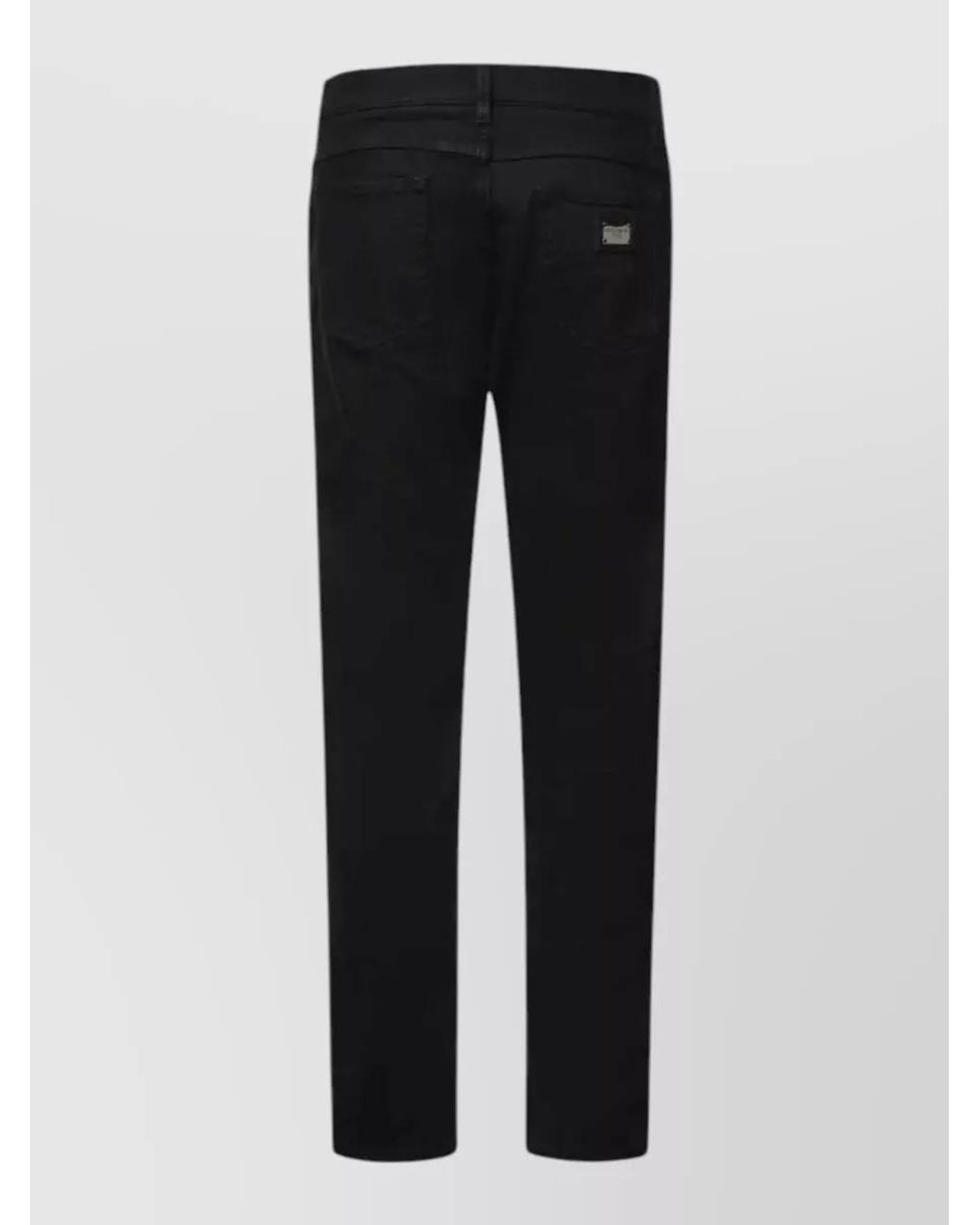 Dolce & Gabbana Black Denim Jeans for men