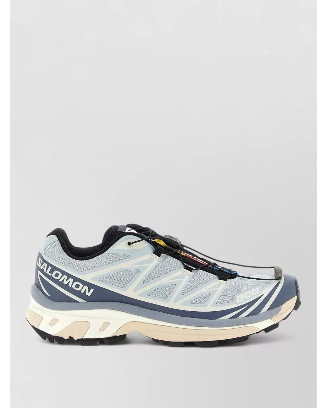 Salomon Blue Technical Mesh Lace-Up Sneakers