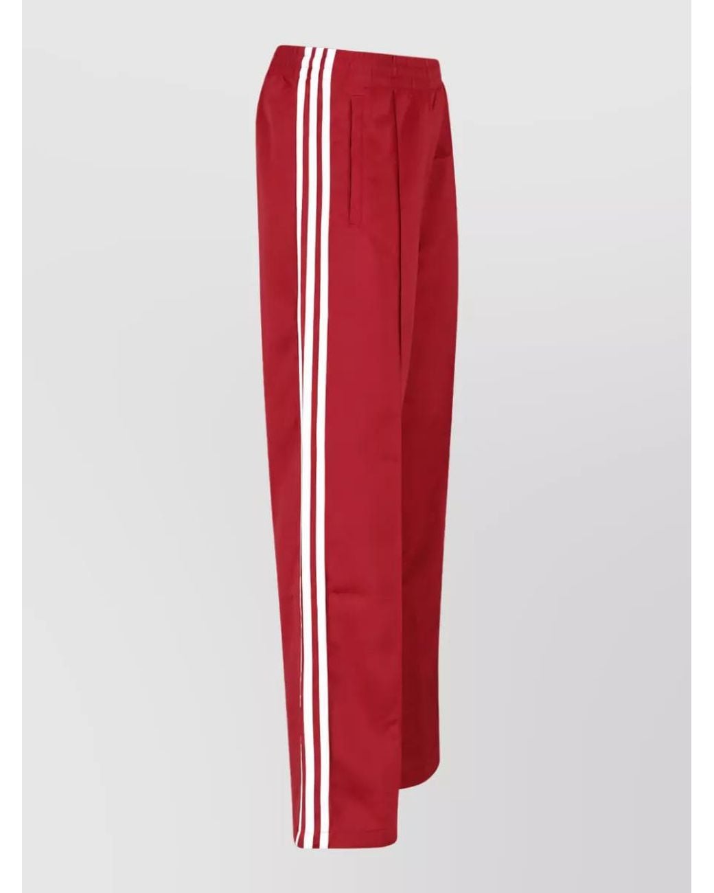 Adidas Red Straight Trousers