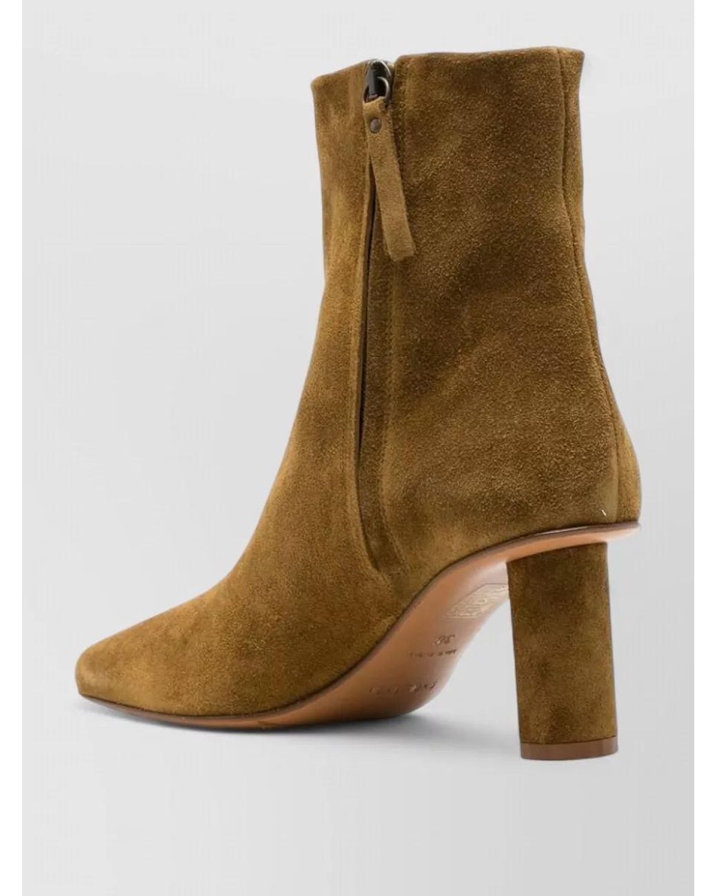 Forte_forte Brown Suede Leather Ankle Boots