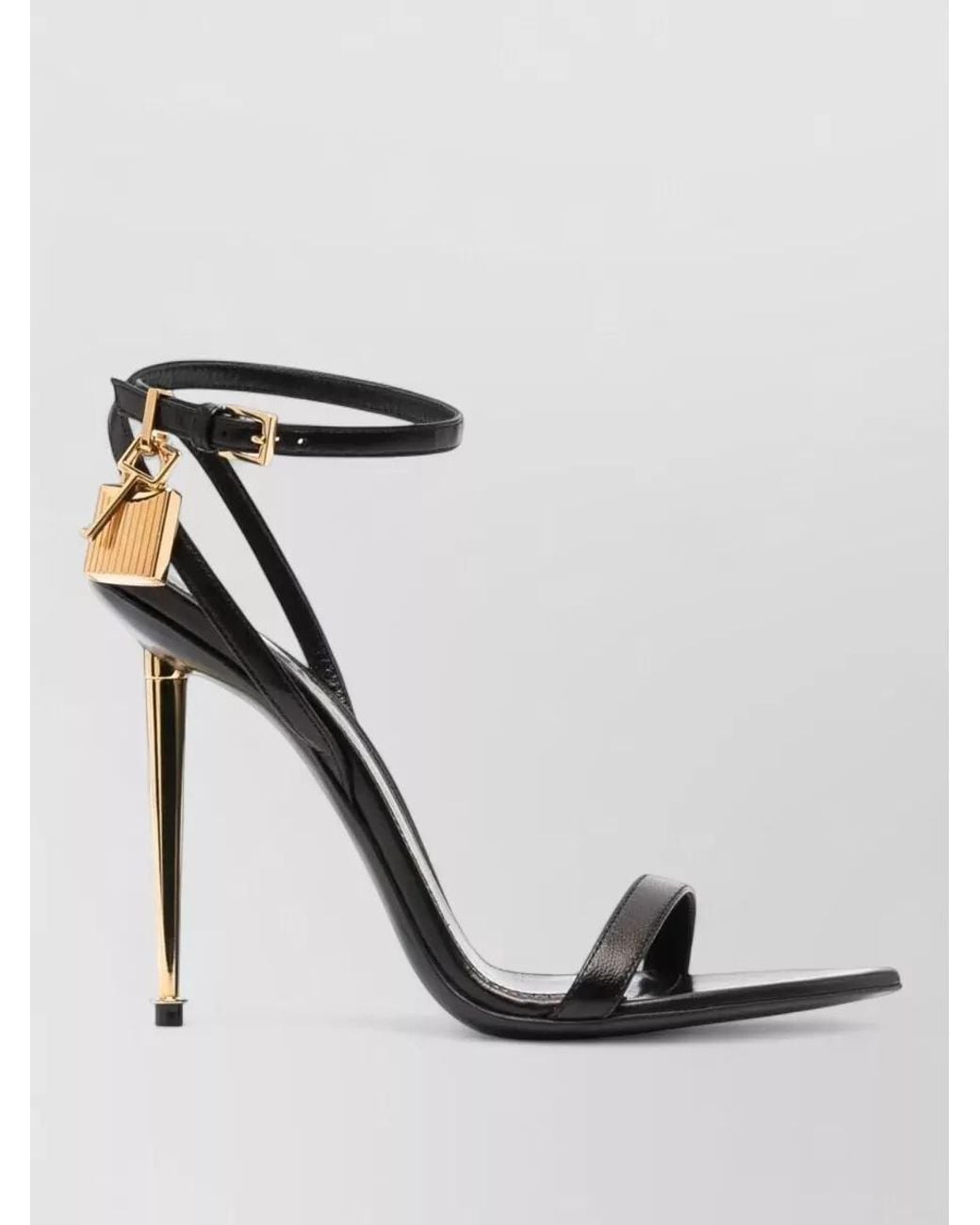 Tom Ford White Leather Sandals