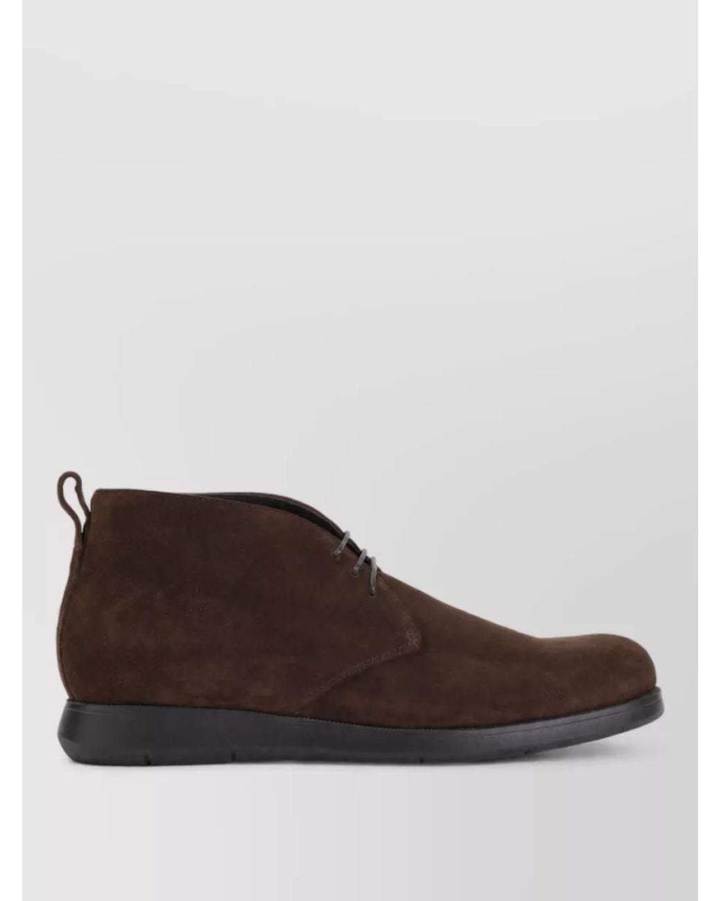 Church's Brown Suede Leather Lace-Up Ankle Boots for men