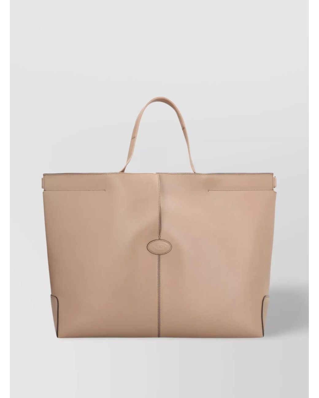 Tod's Natural Leather Tote Bag