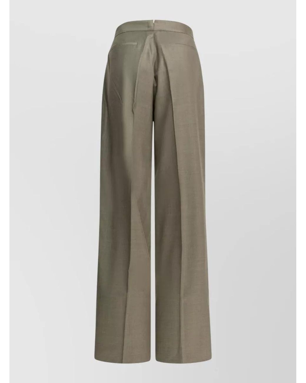 Sa Su Phi Multicolor Wool Wide-Leg Trousers