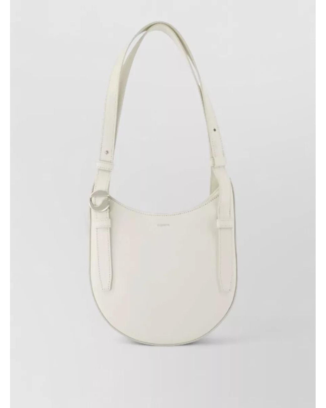 Coperni White Belt Mini Leather Crossbody Bag