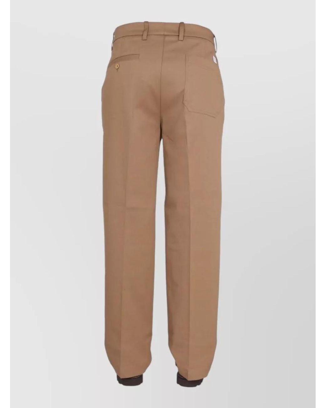 Department 5 Natural Cotton Straight-Leg Trousers for men