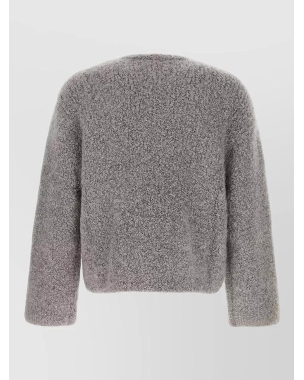 Séfr Gray Mohair Blend Sweater for men