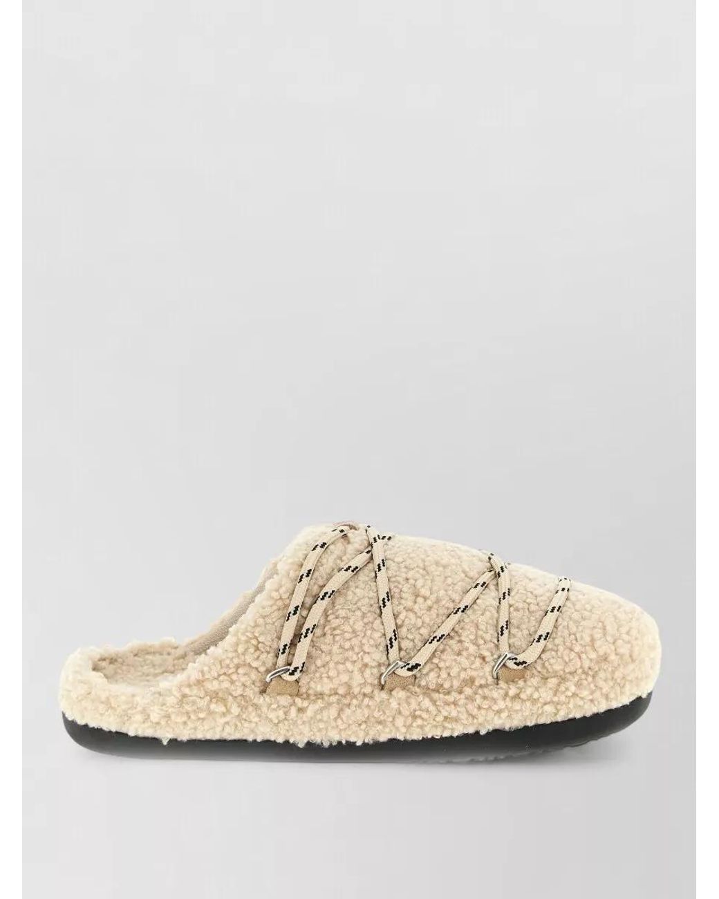 Moon Boot Natural Teddy Slippers