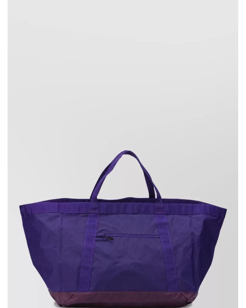 Needles Purple Nylon Tool Tote Beach Bag for men