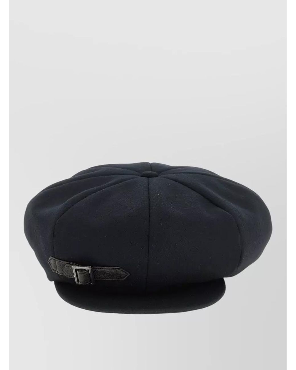 Yohji Yamamoto Black Technical Beret for men