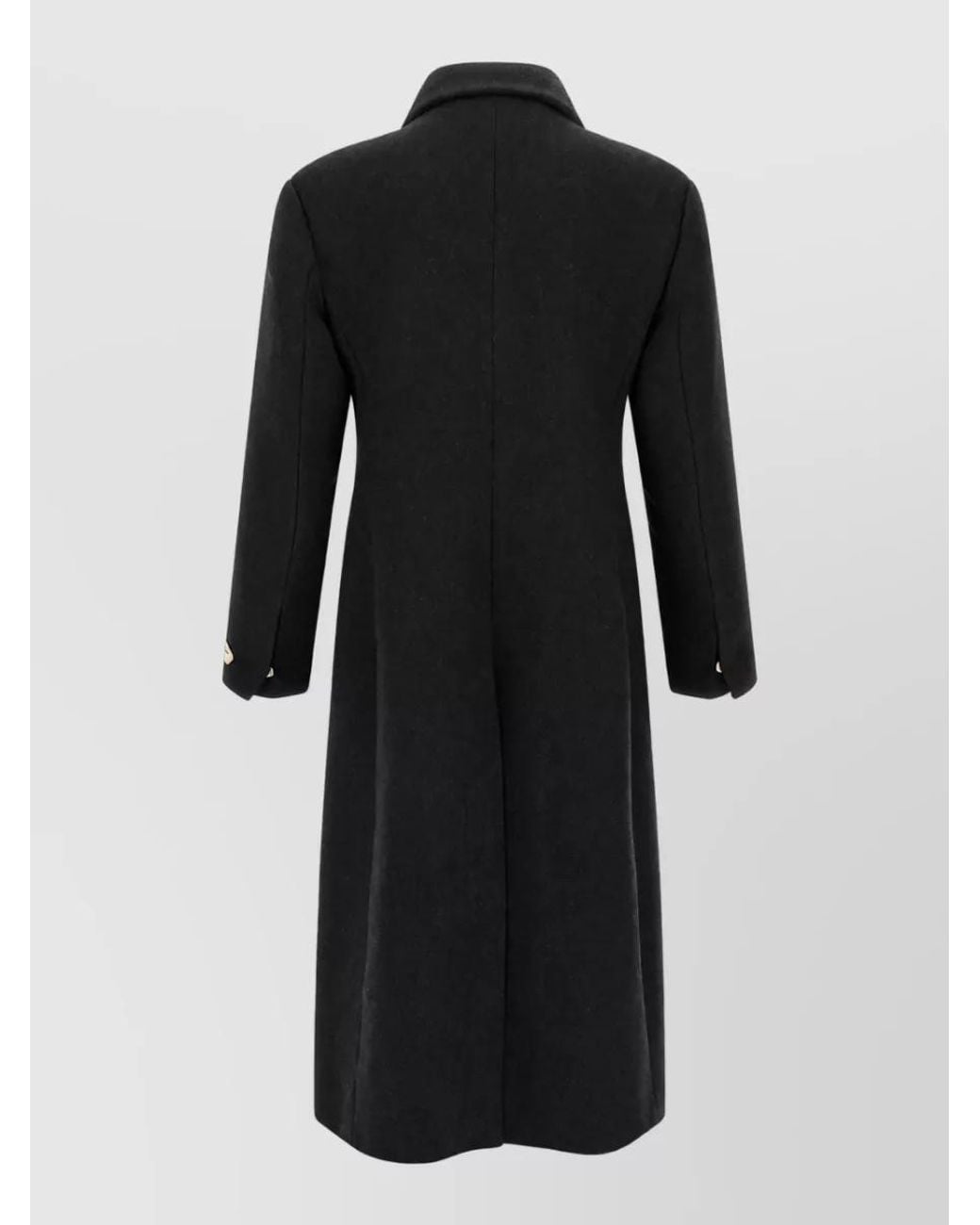 Jacquemus Black Virgin Wool Double-Breasted Coat for men