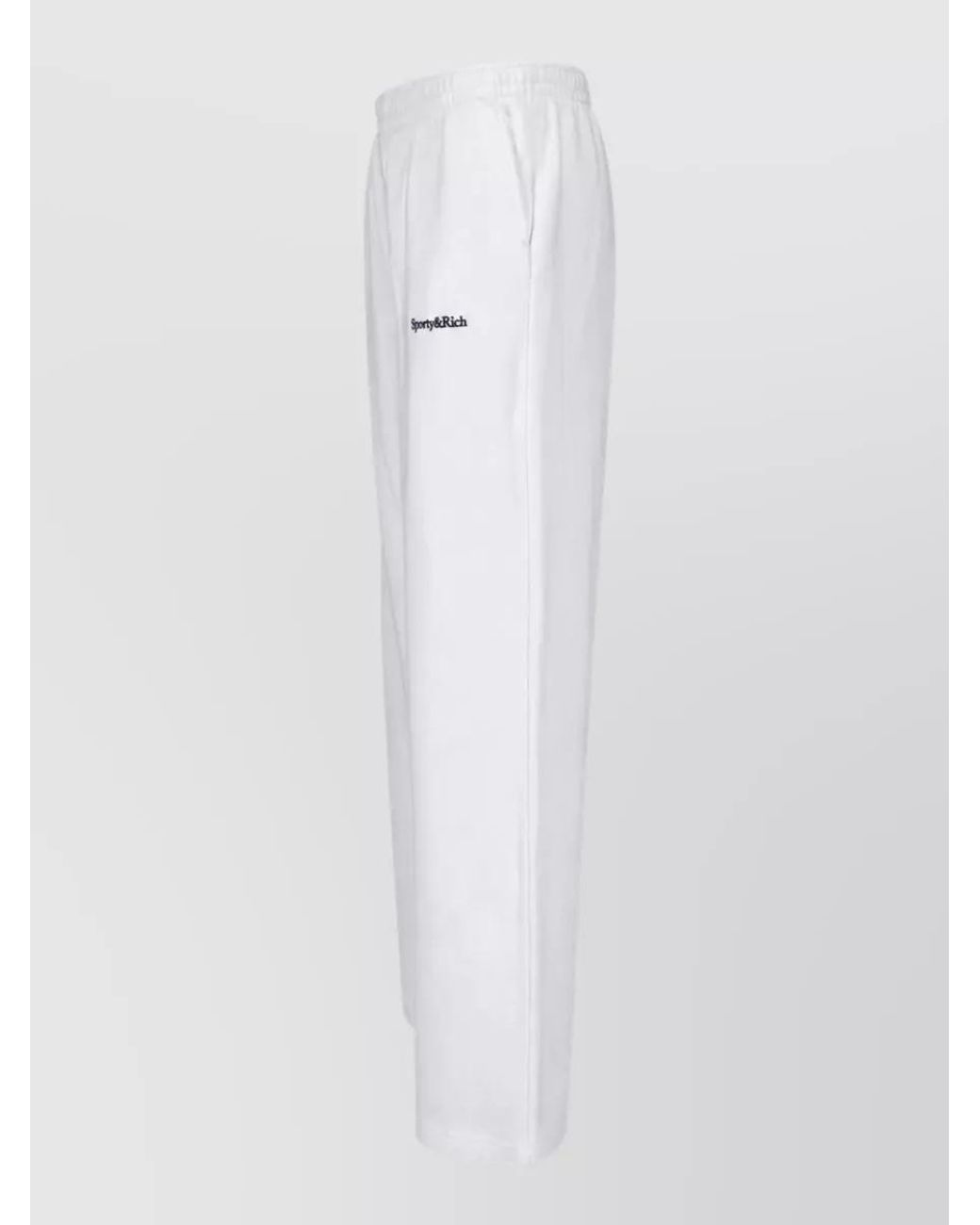 Sporty & Rich White Straight Sweatpants