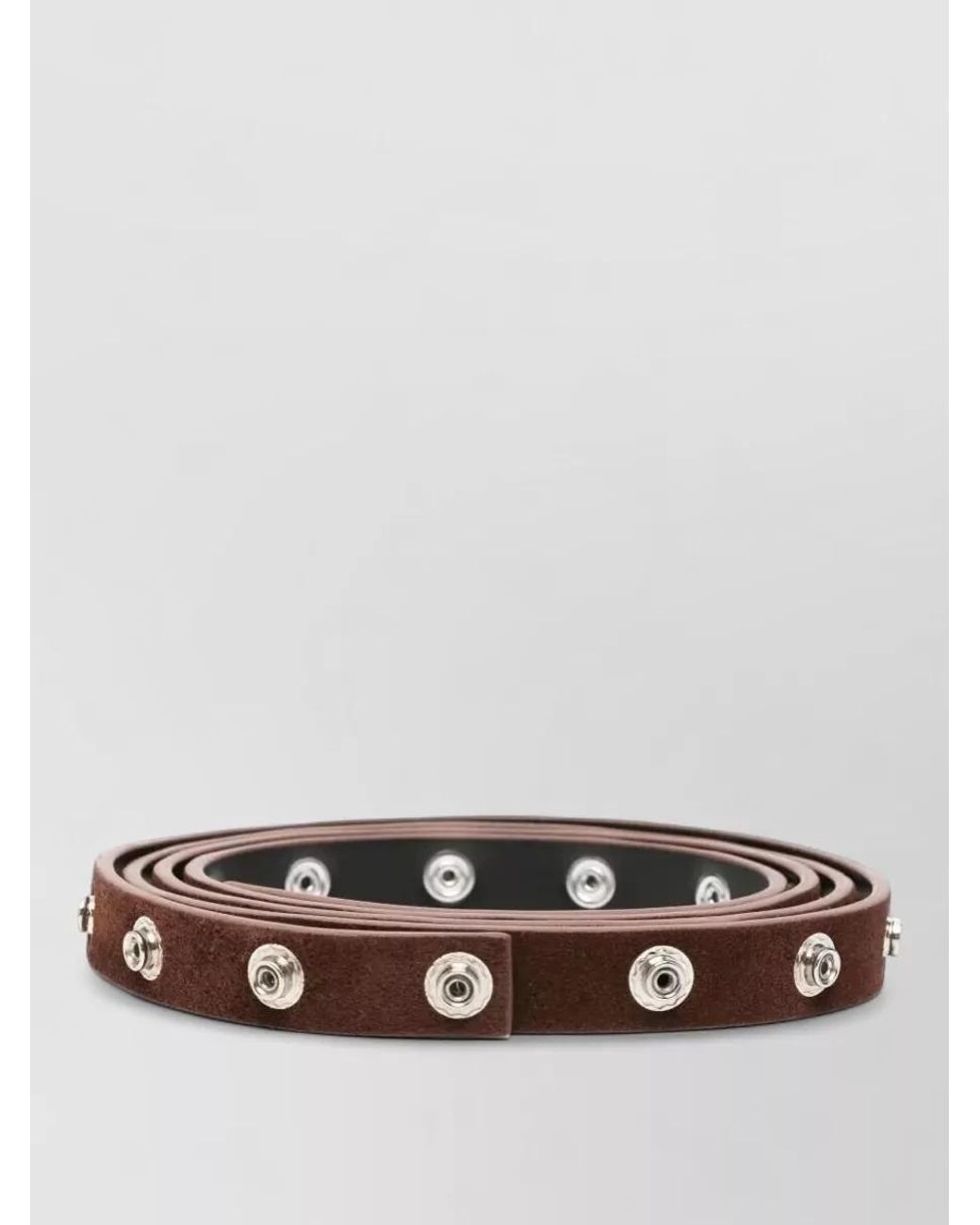 The Attico Multicolor Leather Belt