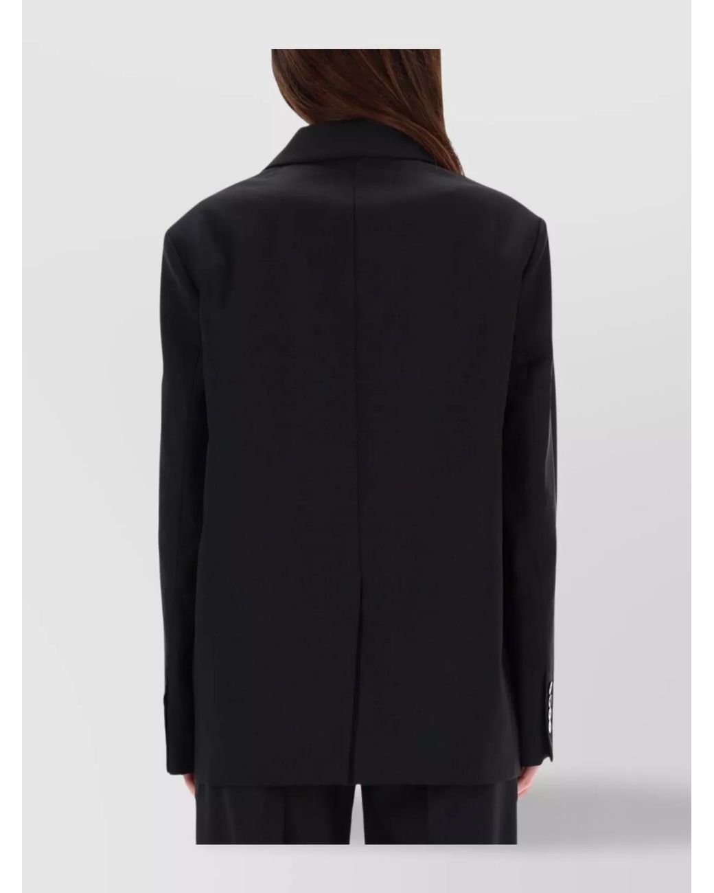Loulou de Saison Black Virgin Wool Blazer