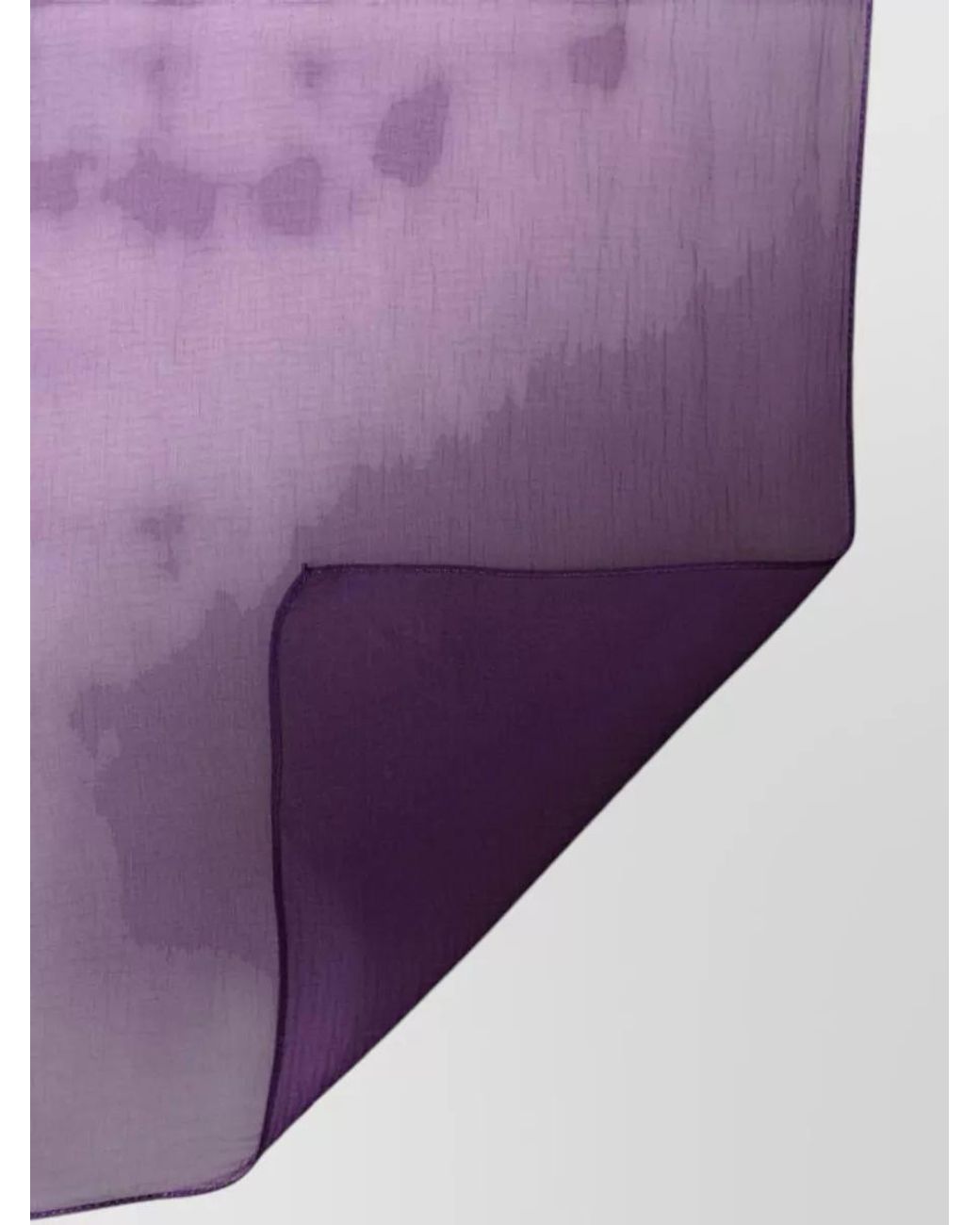 Dolce & Gabbana Purple Silk Scarf
