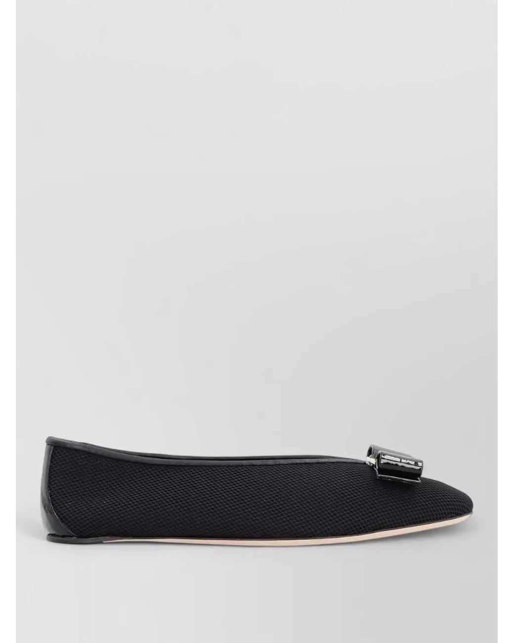 Ferragamo Multicolor Leather Vara Ballerina Shoes