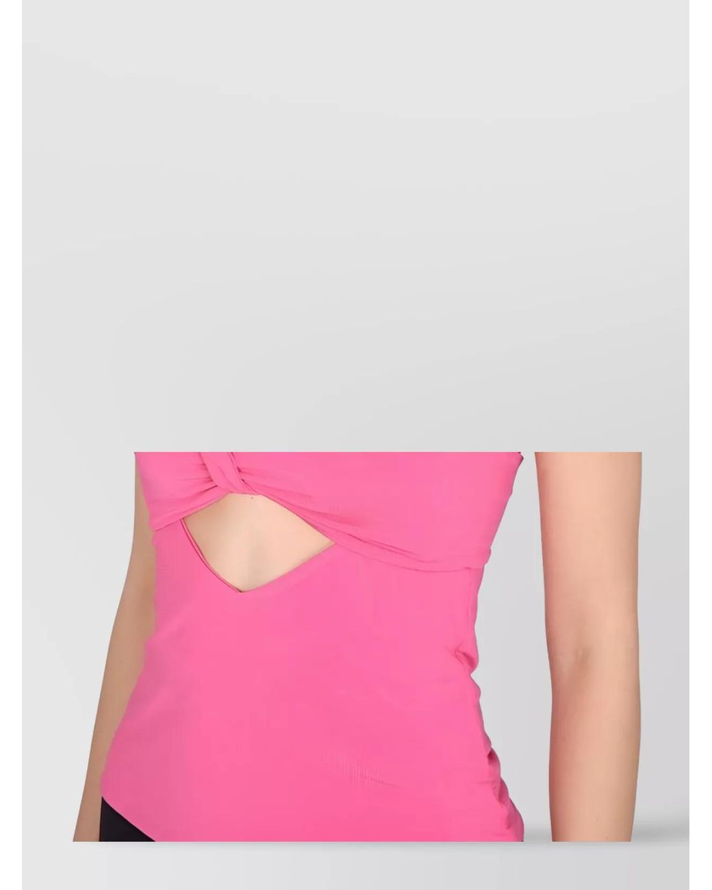 Ambush Pink Cutout Tank Top