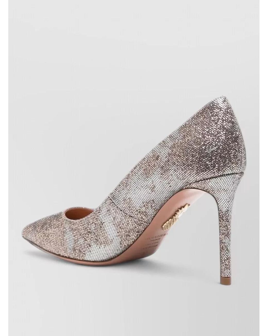 Aquazzura Pink Leather Pumps
