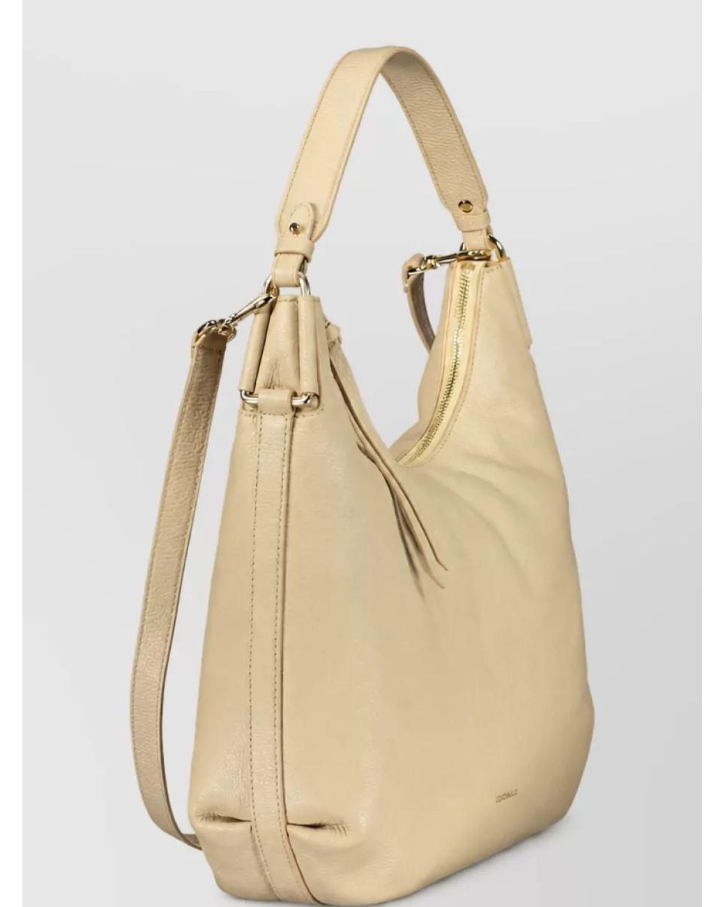 Coccinelle Natural Leather Shoulder Bag