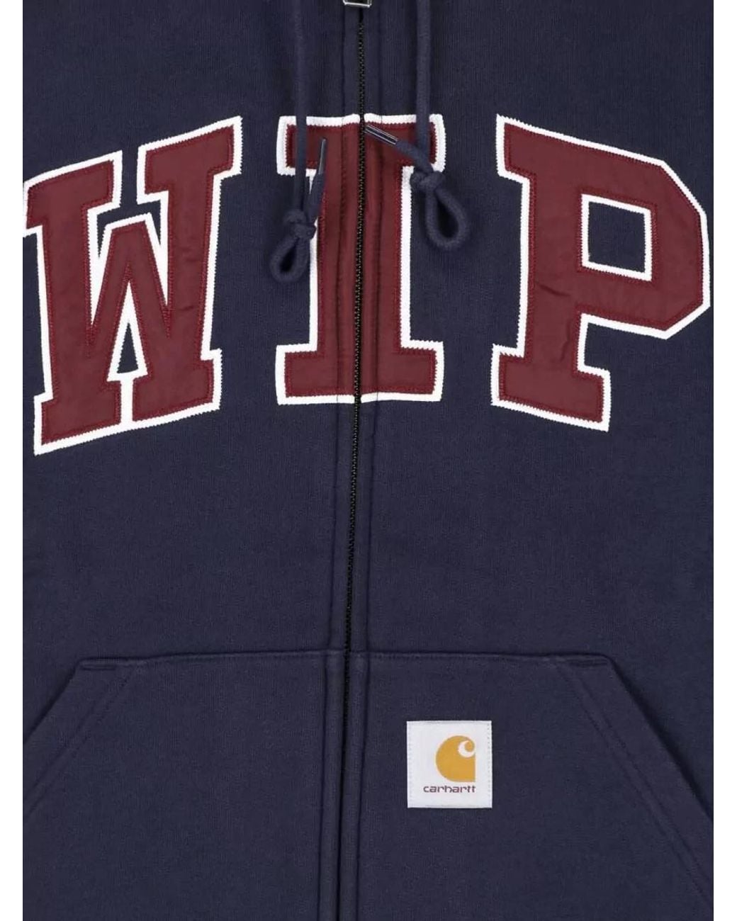 Carhartt Blue Hooded Sweatshirt for men