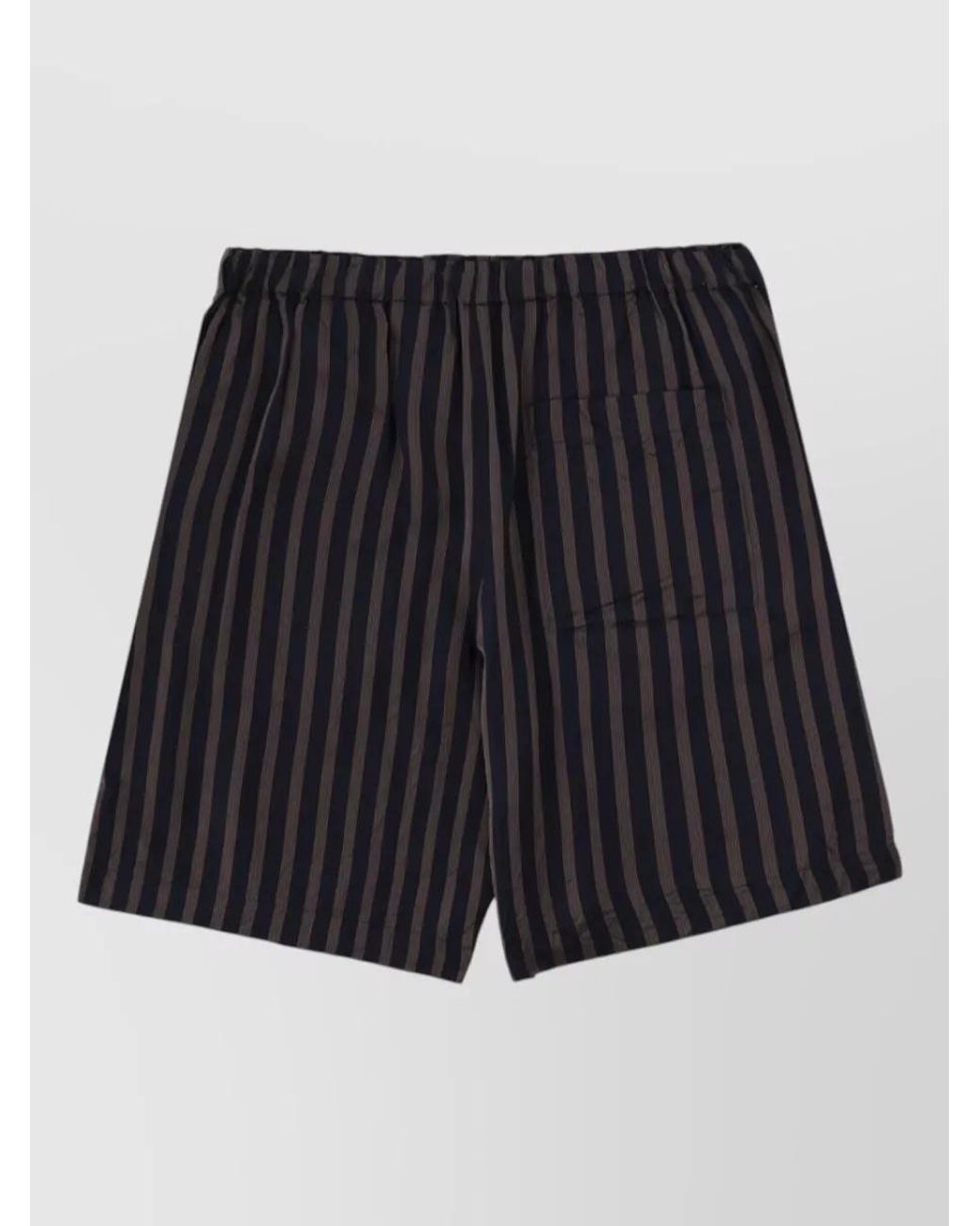 Dries Van Noten Black Deck Shorts for men