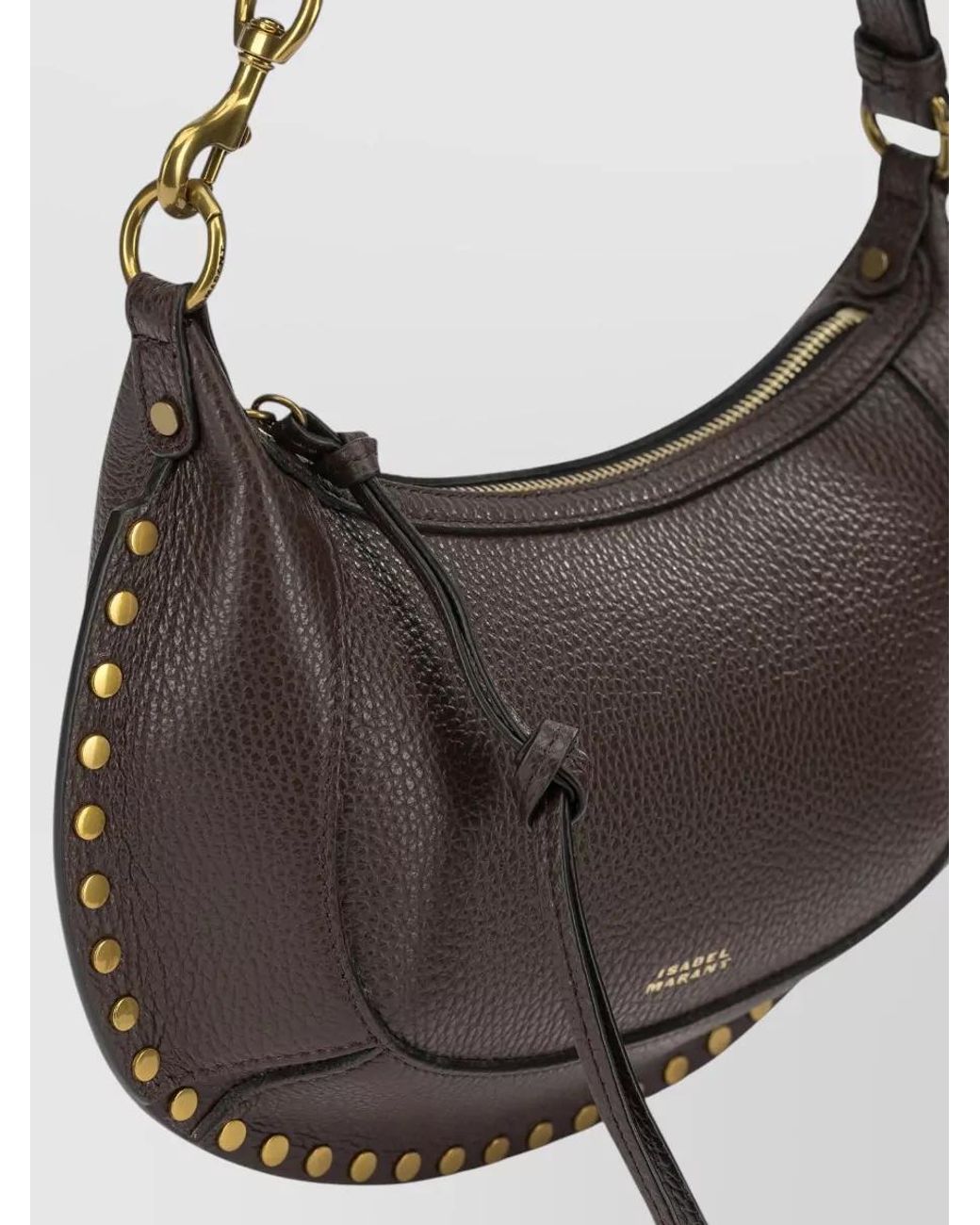 Isabel Marant Multicolor Oskan Moon Small Leather Cross-Body Bag