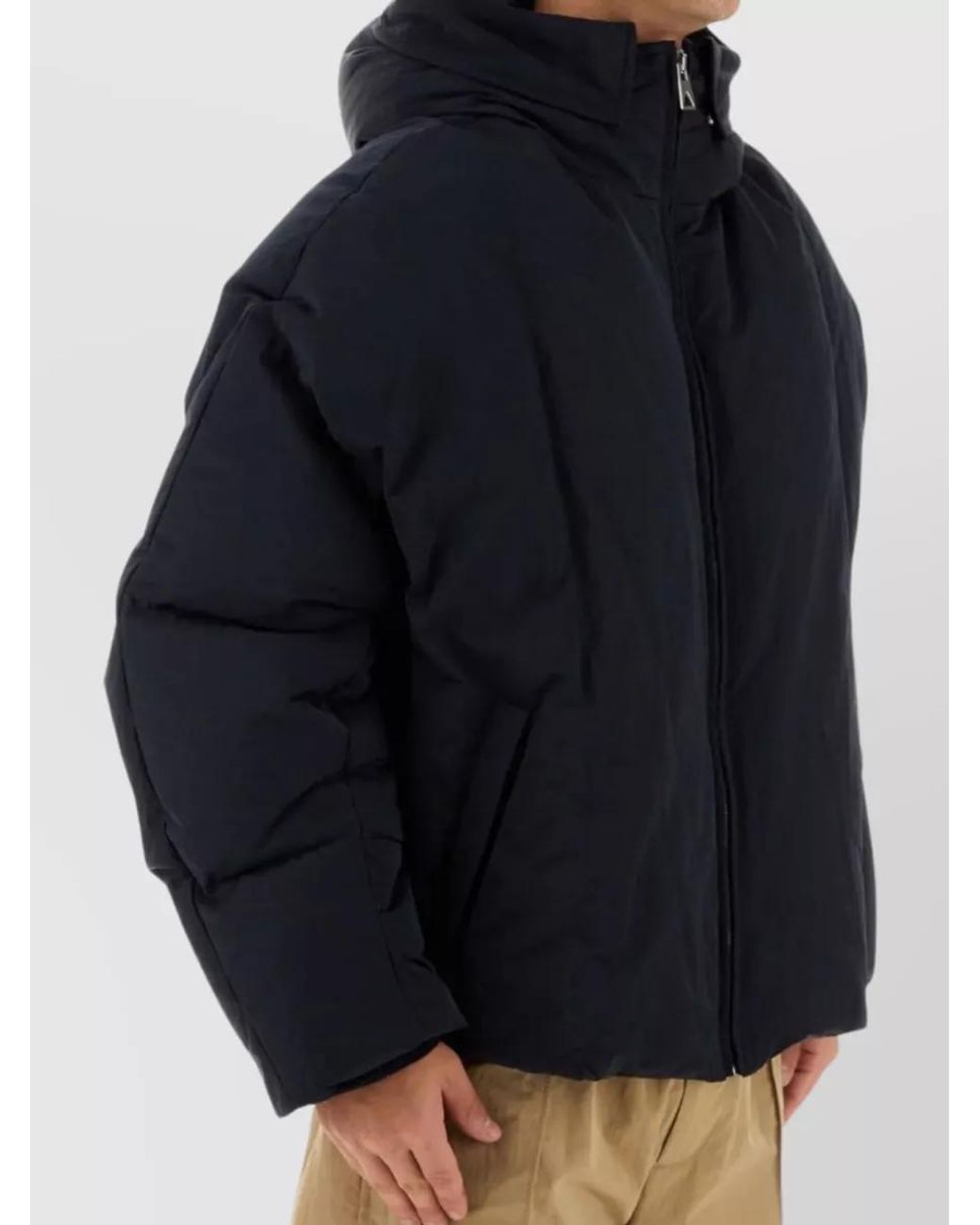Bottega Veneta Blue Tech Nylon Puffer Jacket for men
