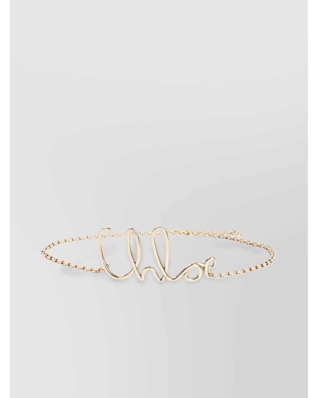Chloé Natural Chain Belt