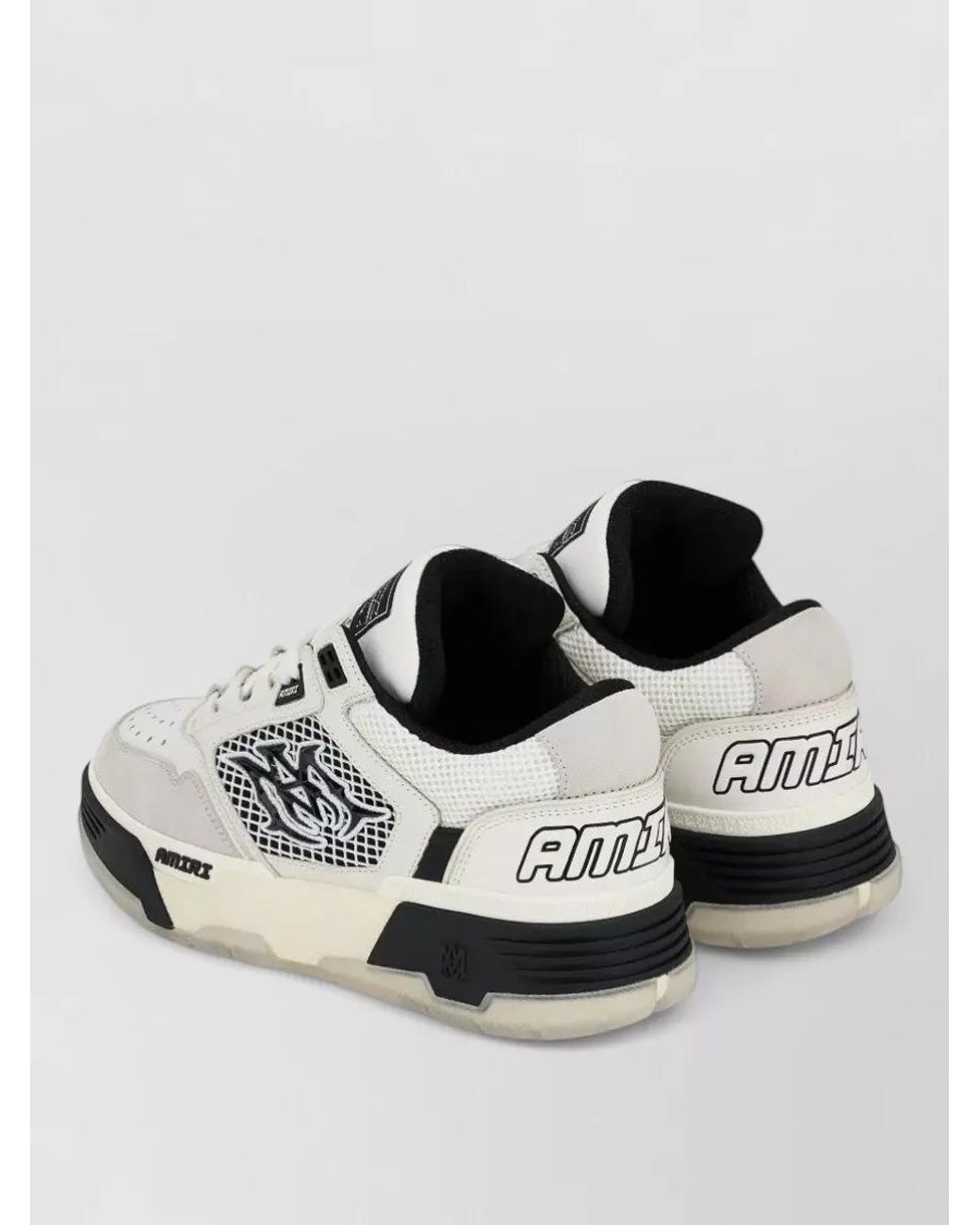 Amiri White Leather Low-Top Sneakers for men