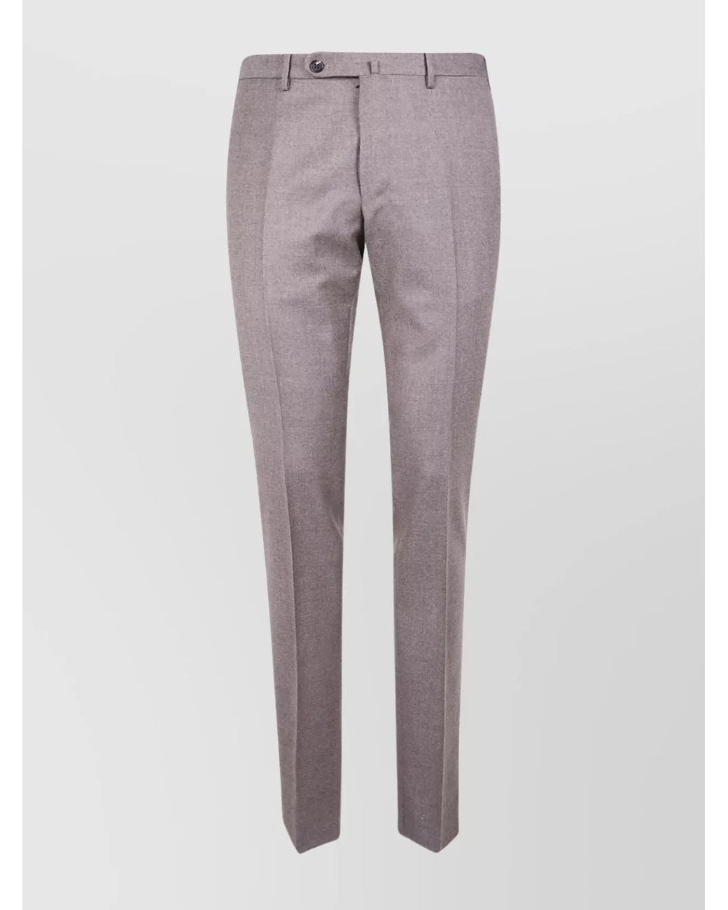 Incotex Gray Slim-Fit Chino Tailored Trousers for men