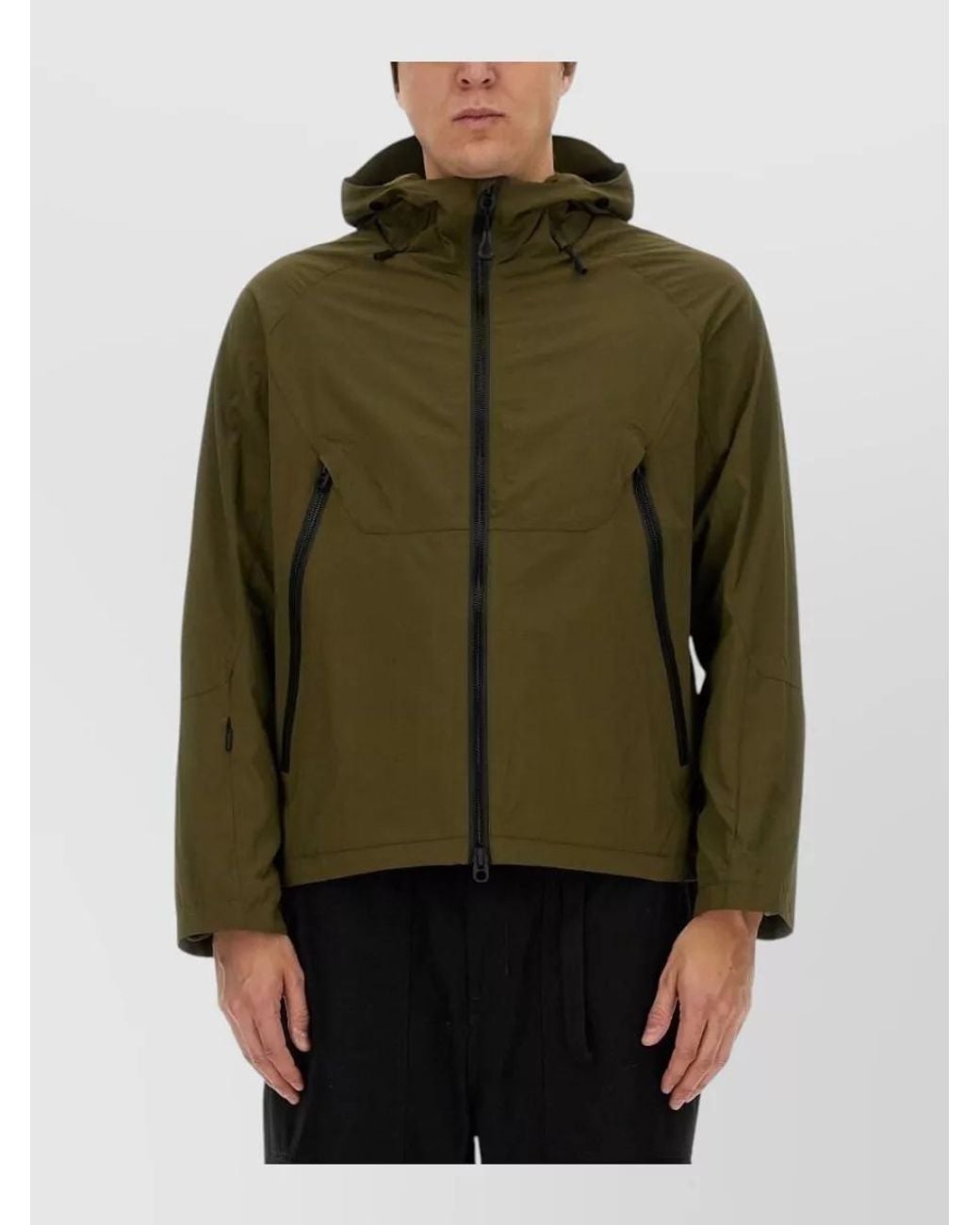 JG1 Green Hooded Parka for men