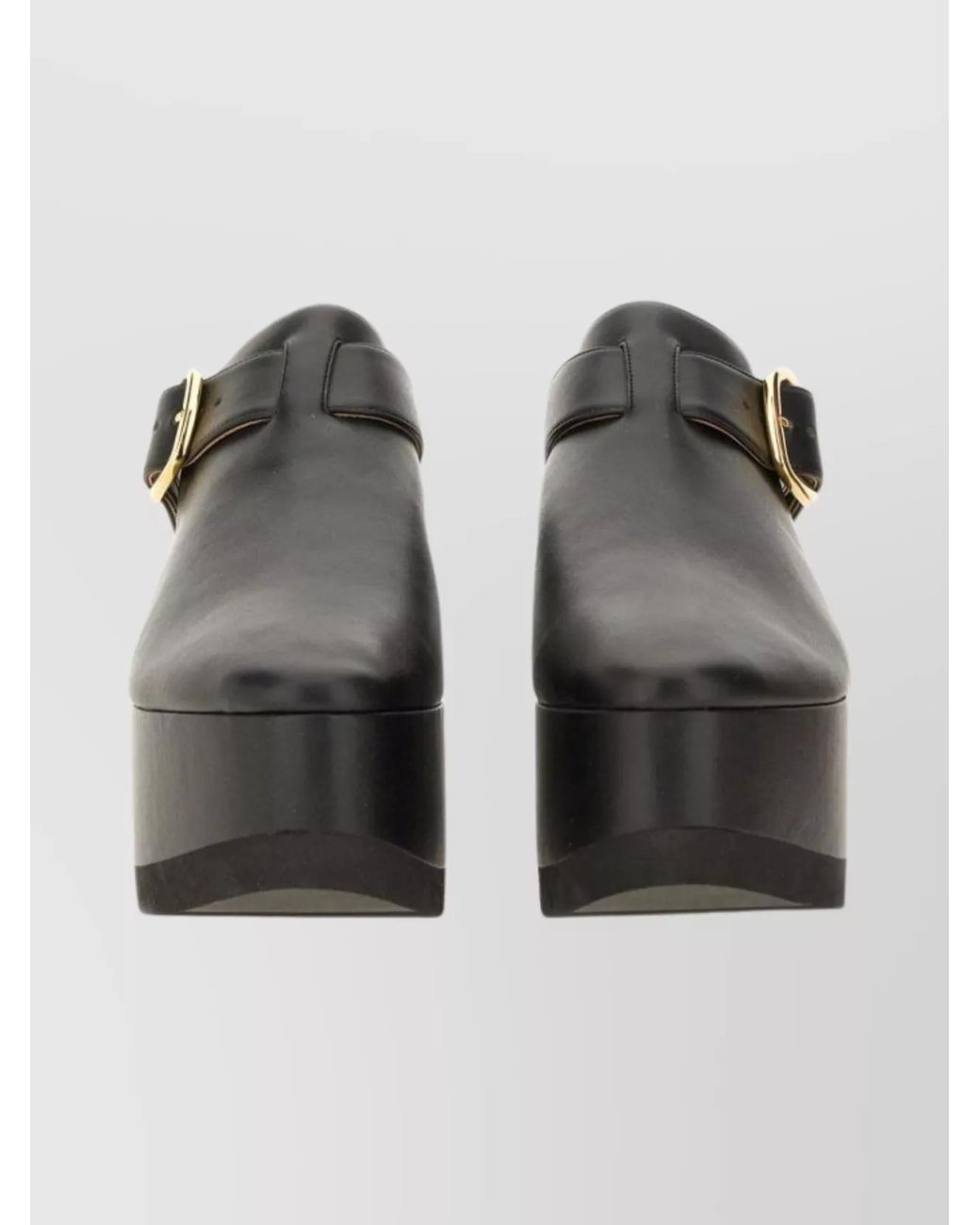 Stella McCartney Black Platform Sandals