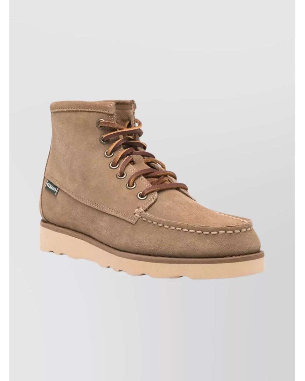Sebago Natural Leather Ankle Boots