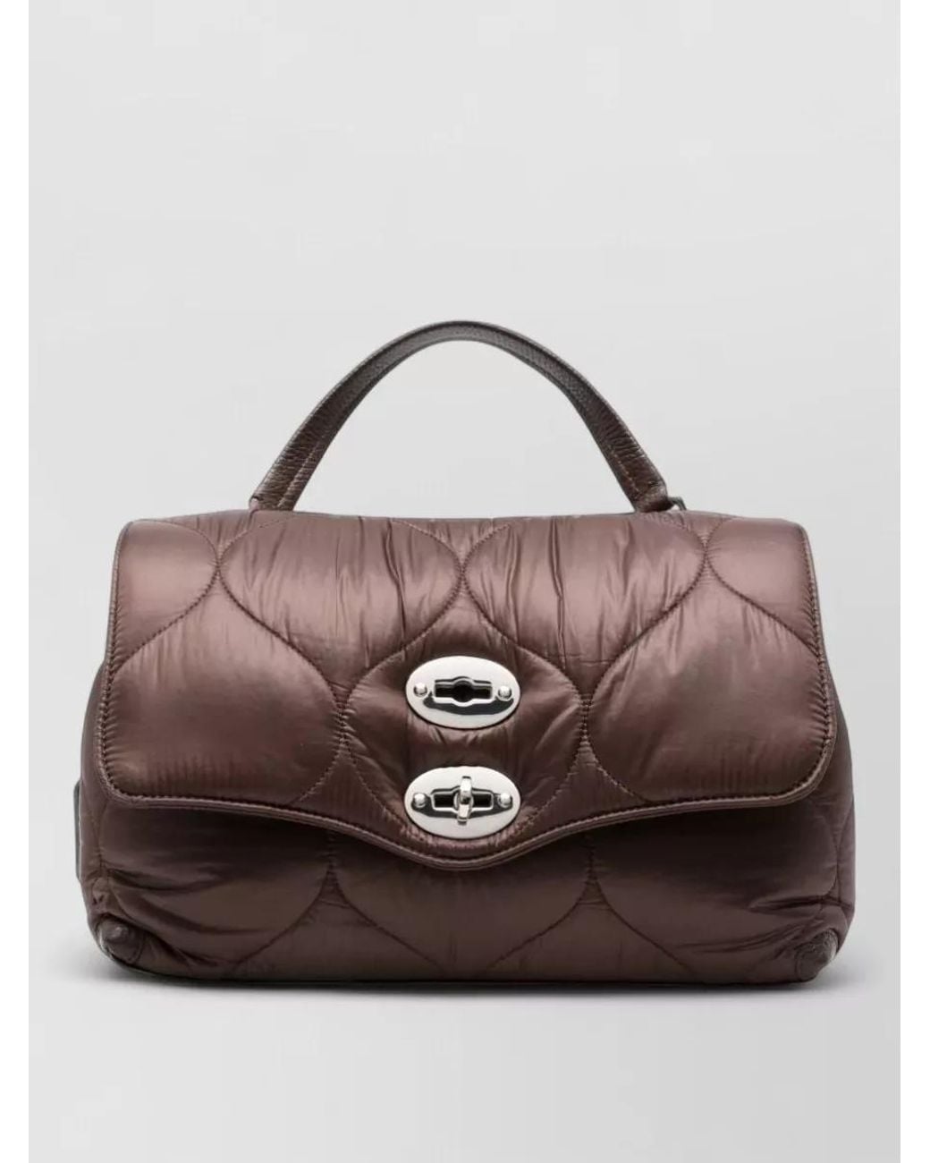 Zanellato Brown Quilted Shoulder Bag