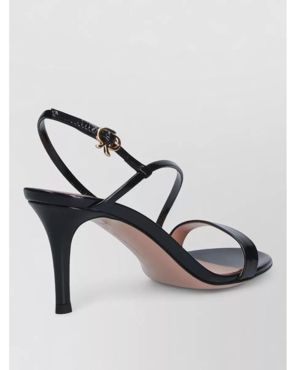 Gianvito Rossi Metallic Leather High Heel Sandals