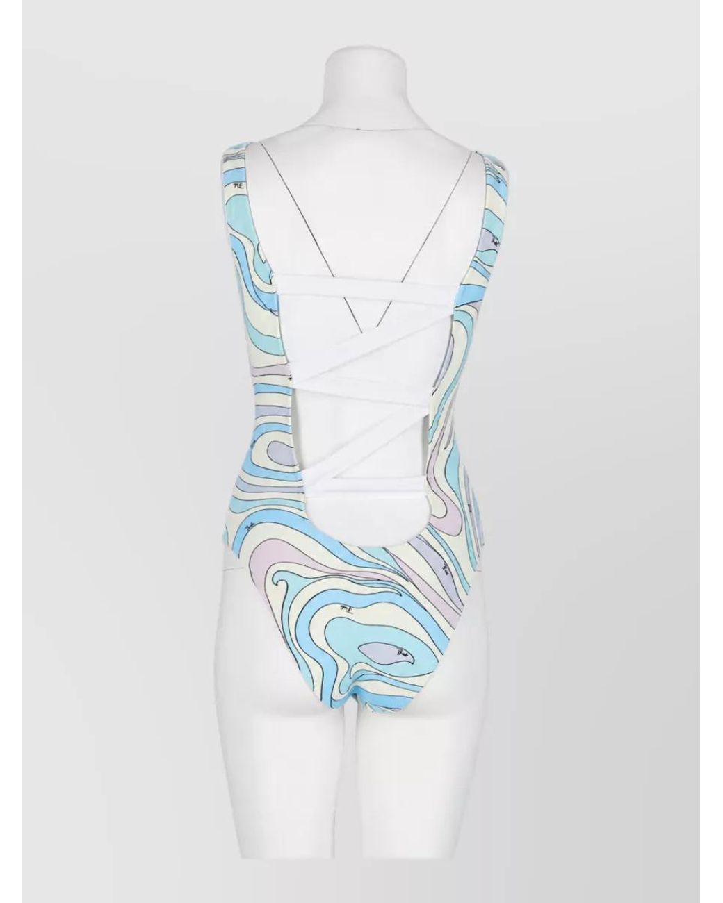 Emilio Pucci Blue Bodysuit