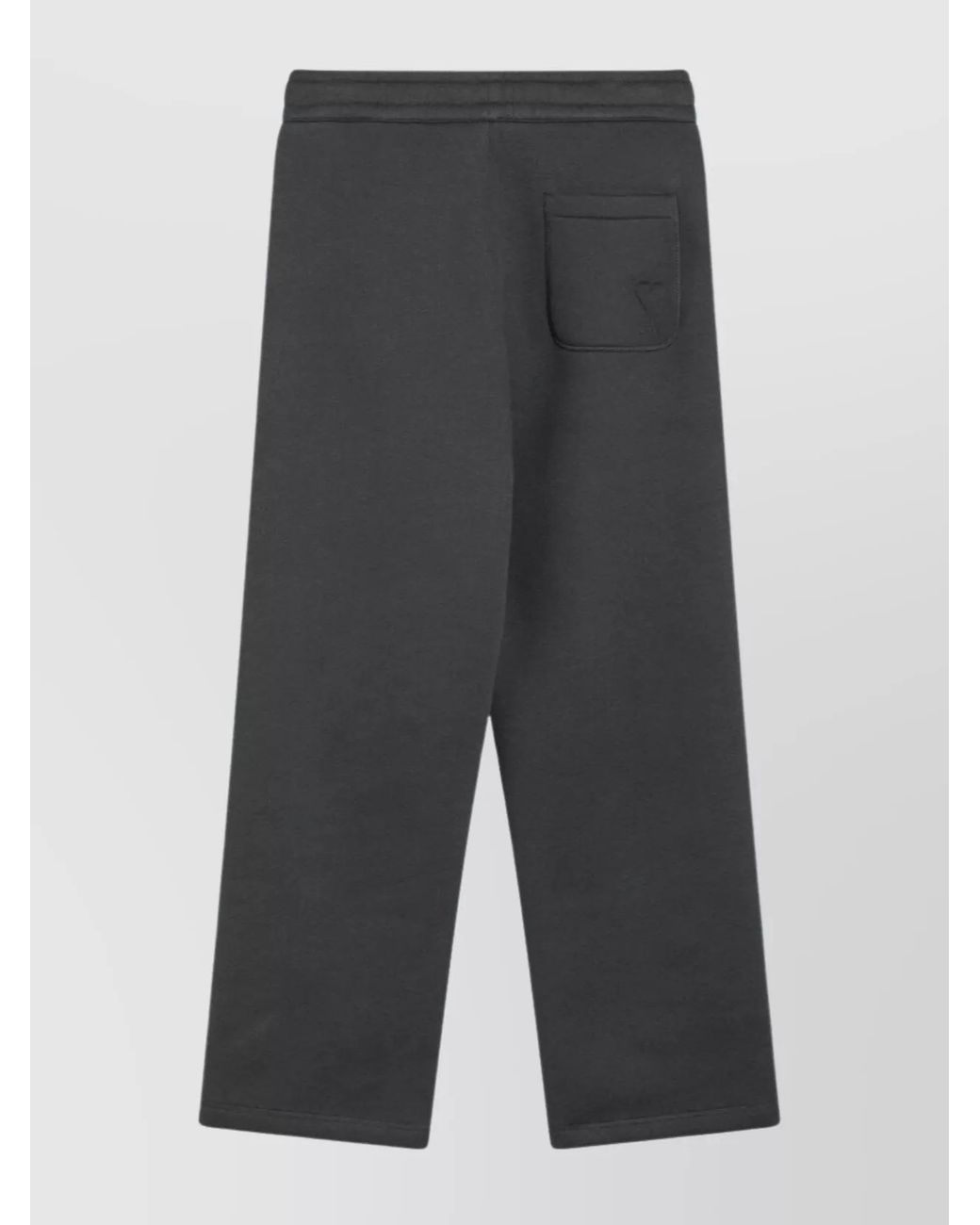 AMI Gray Regular-Fit Jogging Trousers for men
