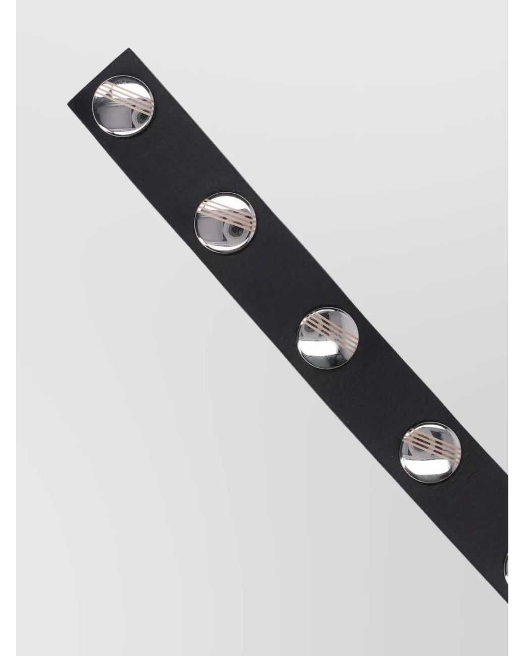 The Attico Multicolor Leather Belt