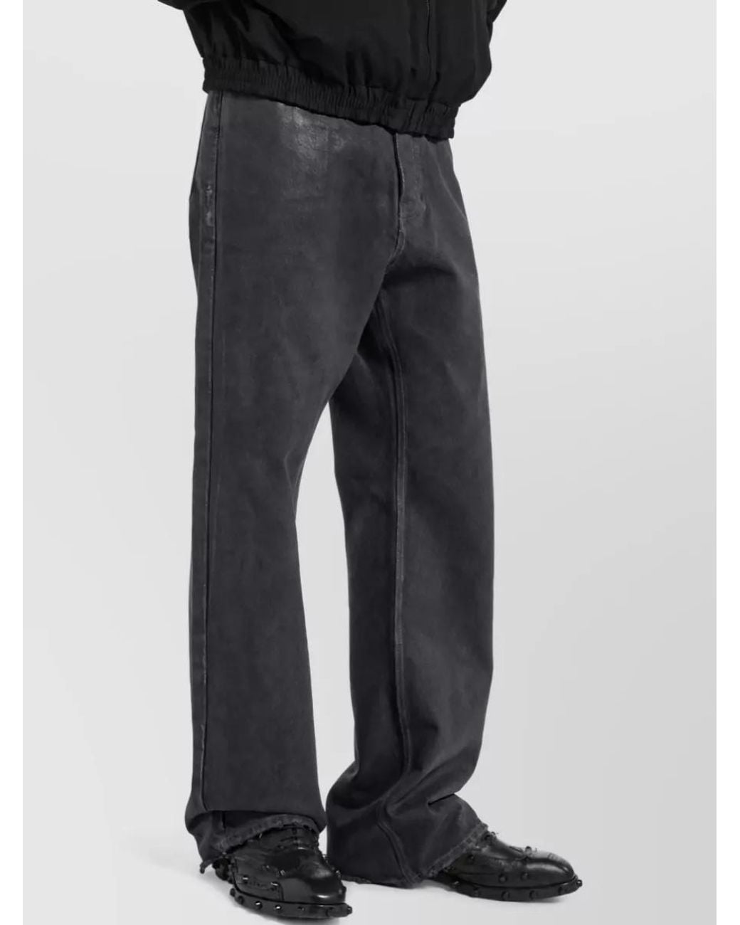 Balenciaga Blue Regular-Fit Denim Jeans for men