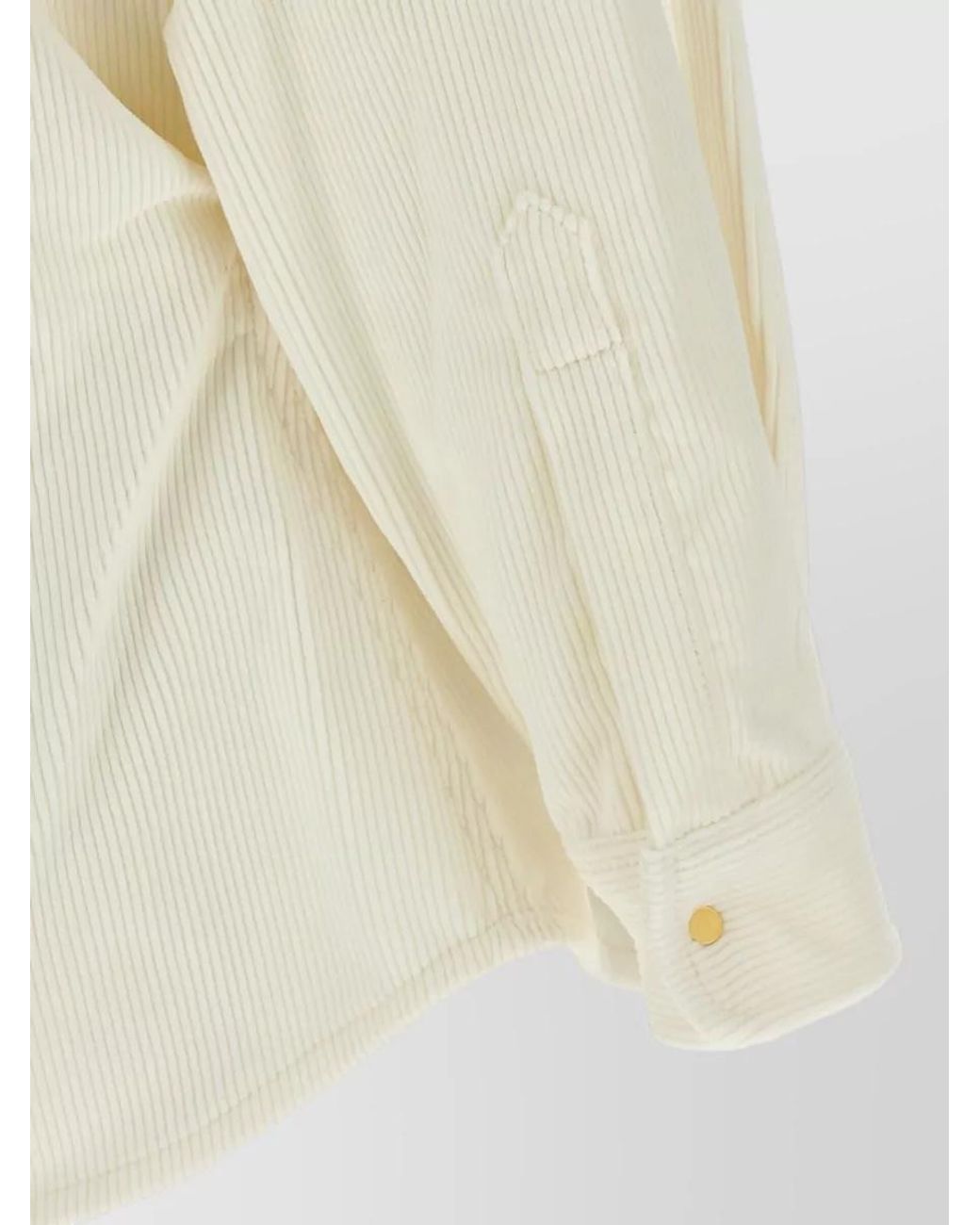 DARKPARK Natural Corduroy Long-Sleeve Shirt