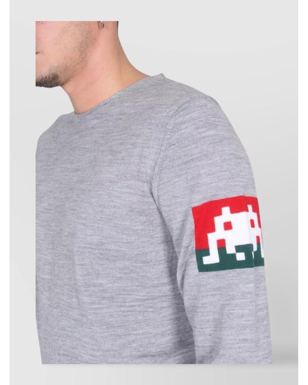 Comme des Garçons Gray Wool Regular-Fit Jumper for men