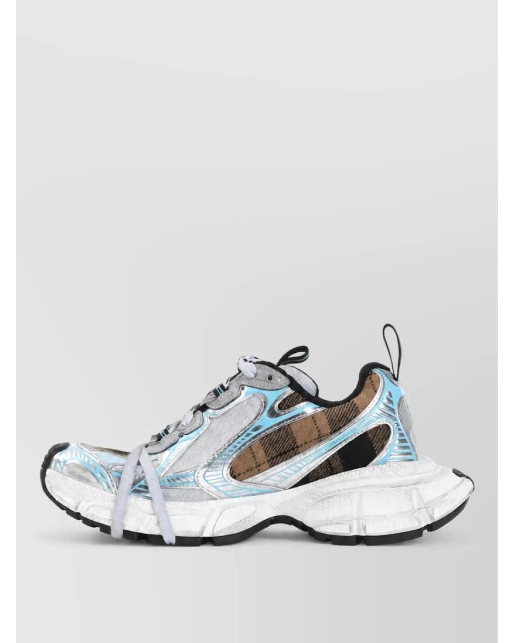 Balenciaga Metallic Technical Low-Top Sneakers