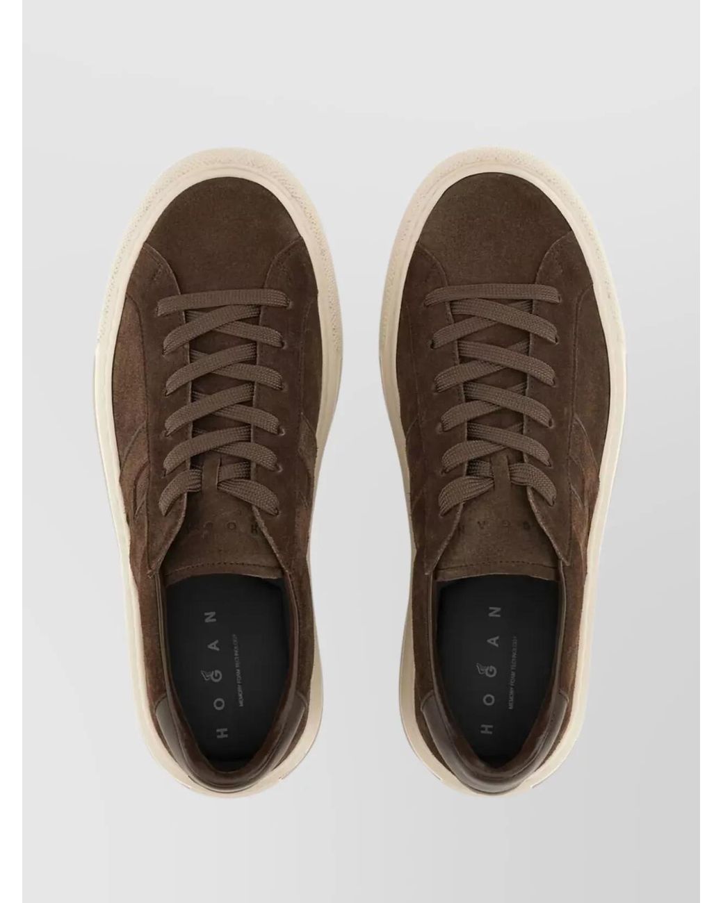 Hogan Brown Low-Top Sneakers for men