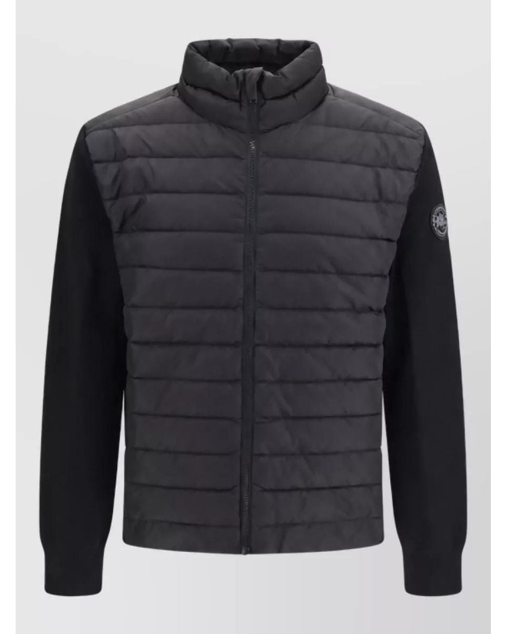 Canada Goose Gray Recycled Polyamide Full-Length Padded Coat for men