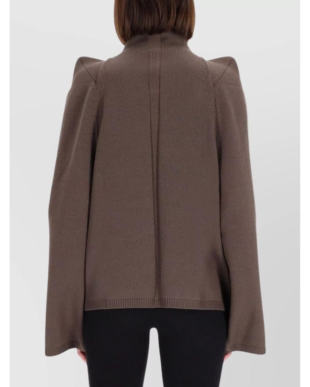 Rick Owens Multicolor Wool Boxy-Fit Sweatshirt