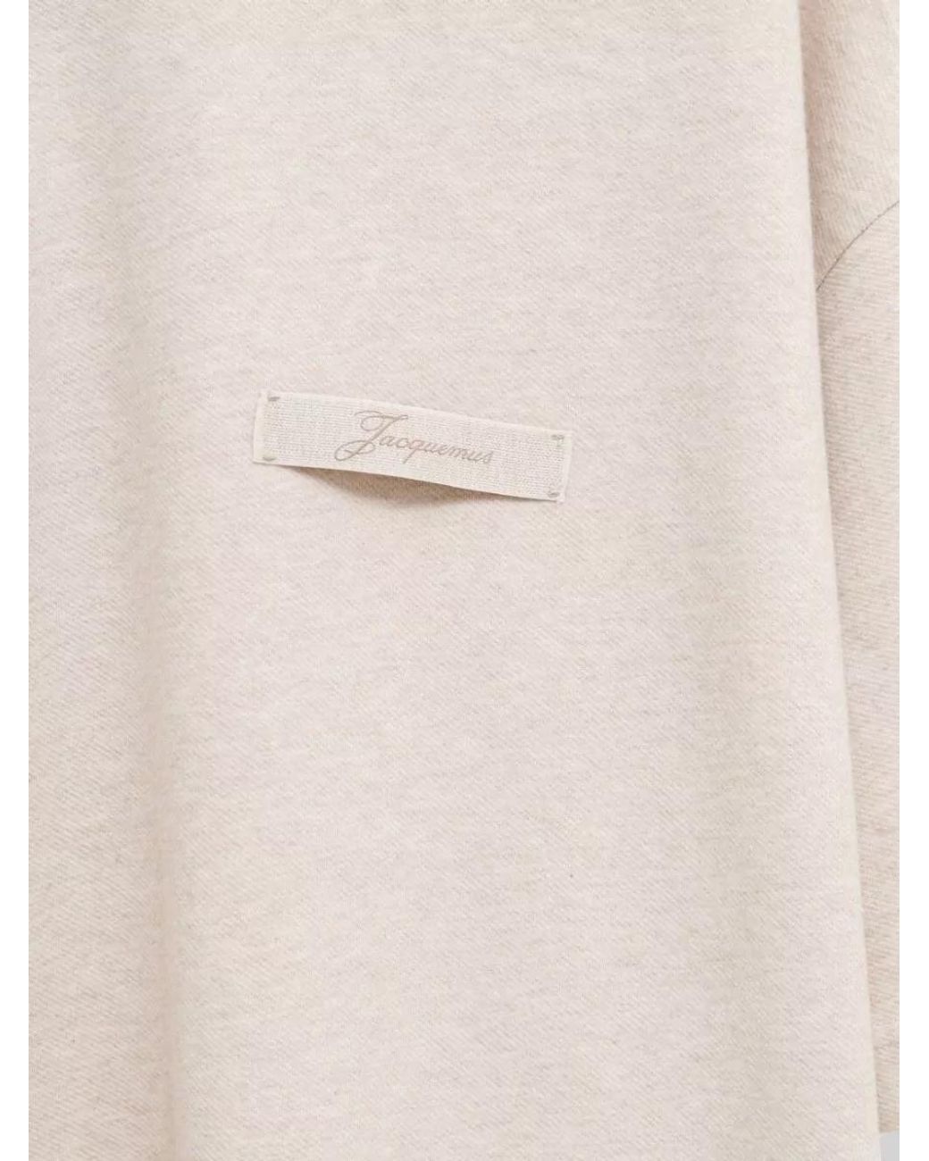 Jacquemus Natural Short-Sleeve Shirt for men
