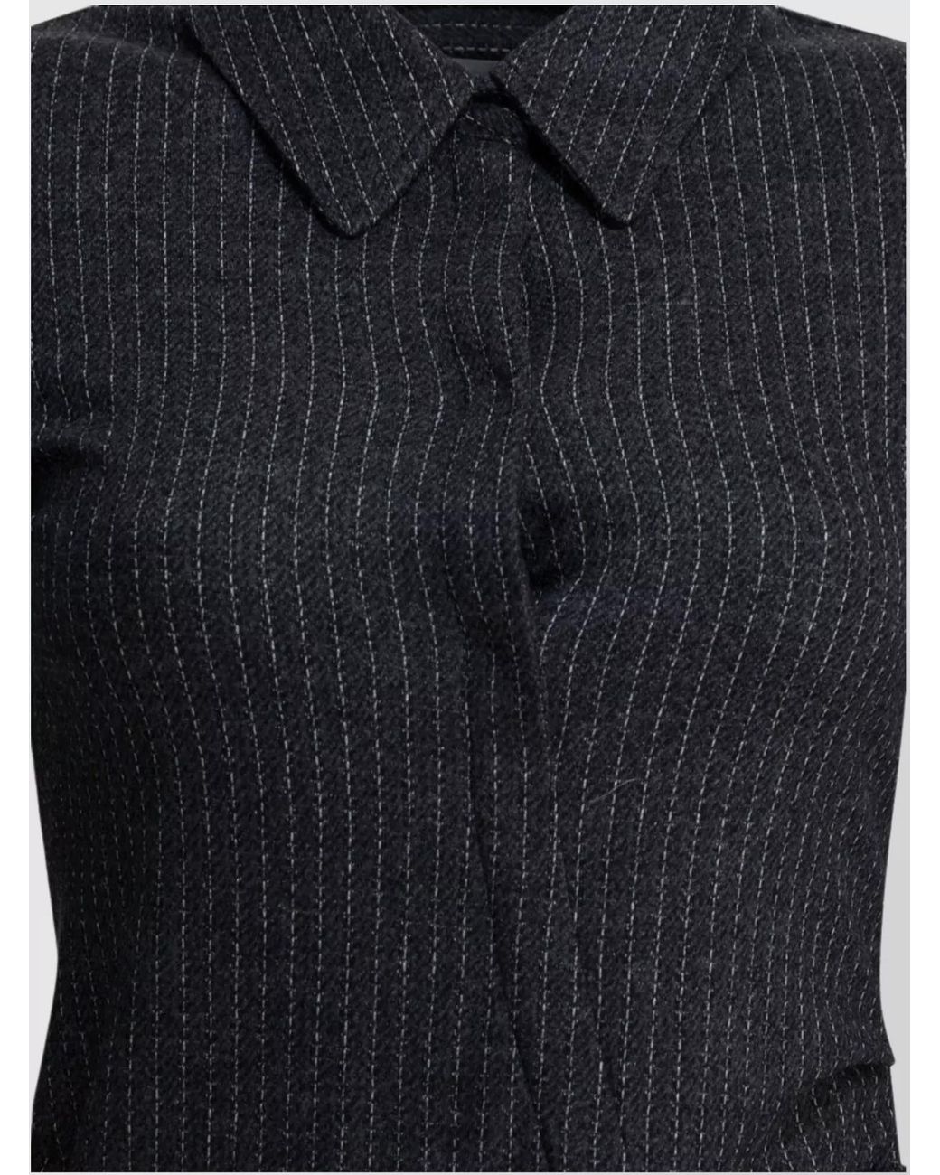 Isabel Marant Blue Virgin Wool Midi Dress