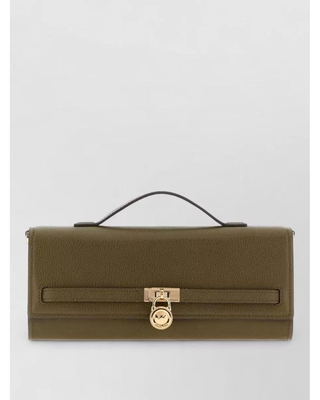 Michael Kors Multicolor Hamilton Medium Leather Clutch Bag