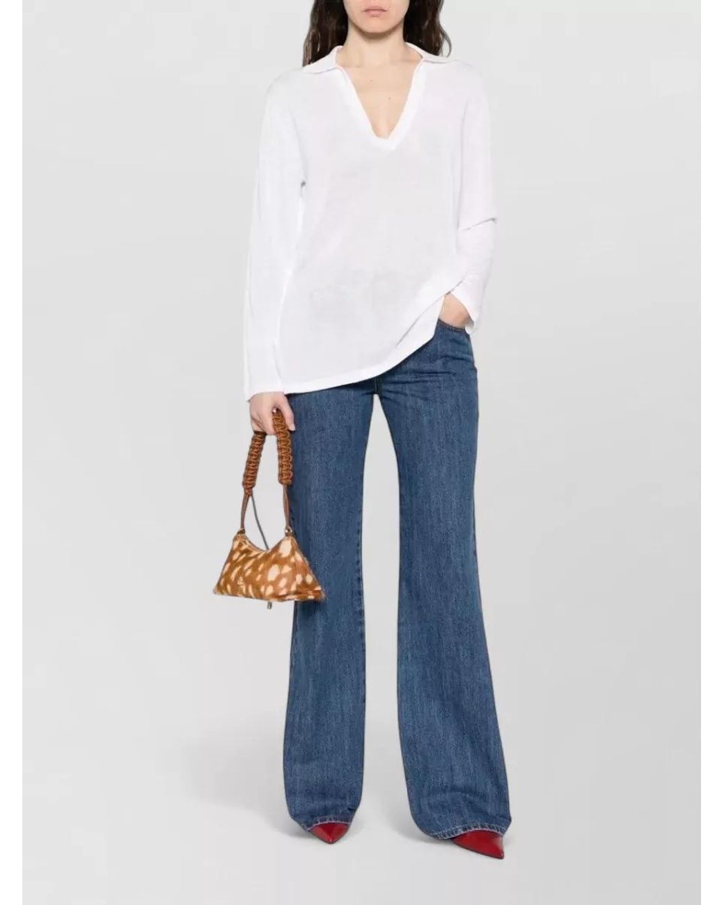 P.A.R.O.S.H. White Blouse