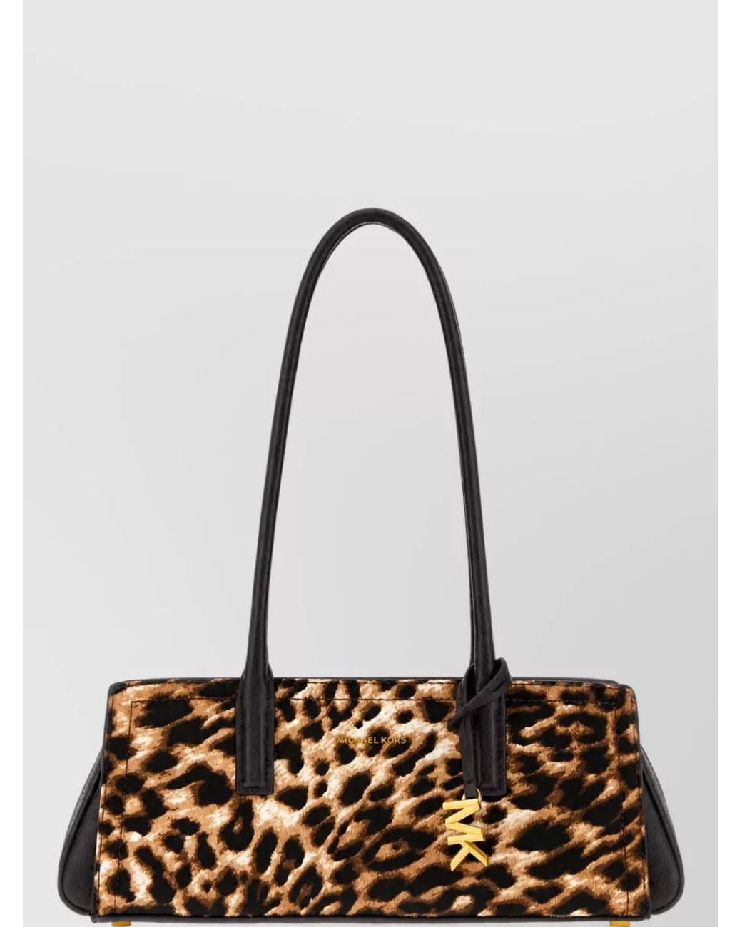 Michael Kors Black Na Na Leather Clutch Bag